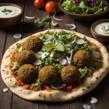 Pizza Turca Falafel